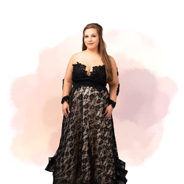 black party maxi dress Emily Style:no number- just goose and flowers Fit Model is 5’7 DEALS Shona Joy Lani Asymmetrical