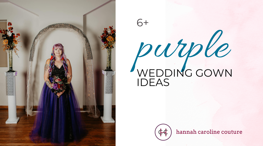 6+ Purple Wedding Gown Ideas