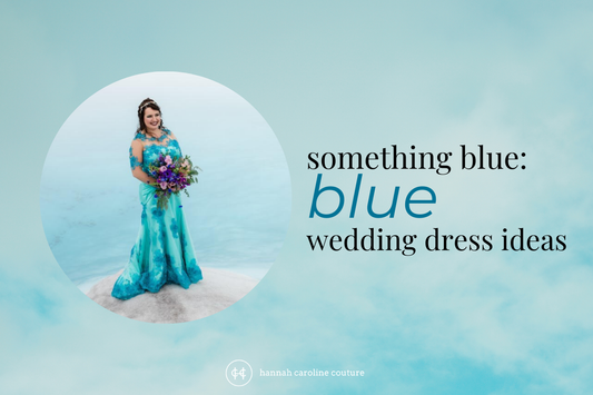 Something Blue: Blue Wedding Dress Ideas