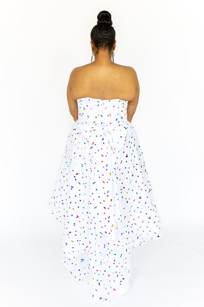 confetti prom dress Aleta 481 Miss Priss Prom and Pageant store, Lexington, Kentucky, largest selection of Sherri Hill prom gowns