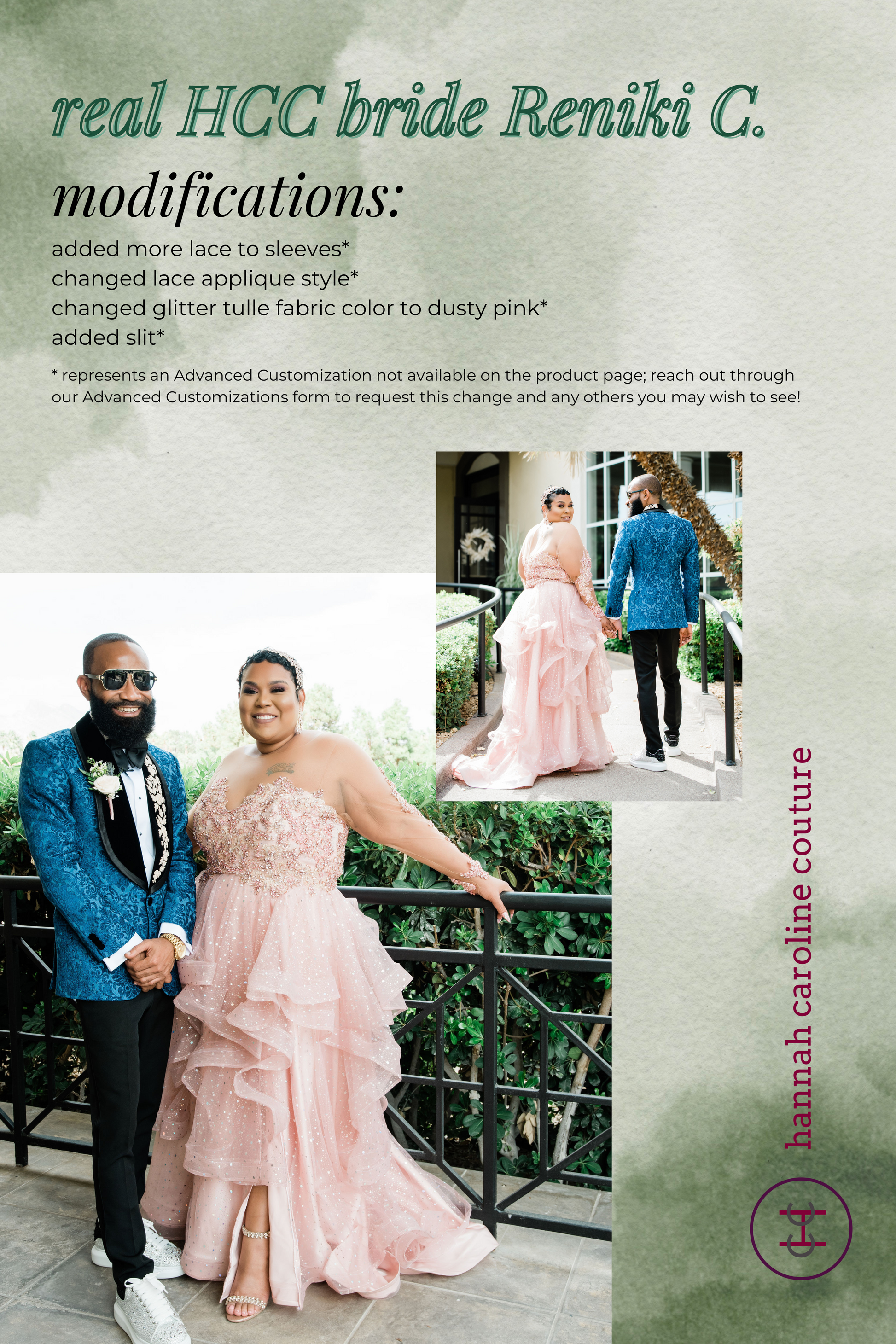 Zara Gown with Cascading Glitter Tulle Skirt Zara Gown with Cascading Glitter Tulle Skirt