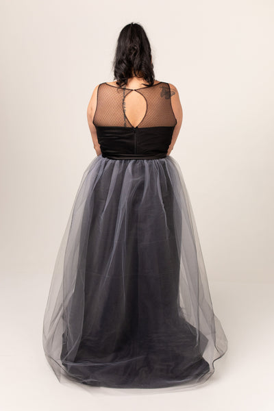 Adelaide Gown with Tulle Skirt
