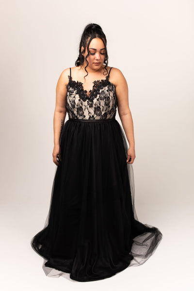 Dahlia Gown with English Net Skirt