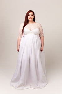 Linda Gown with Chiffon Skirt
