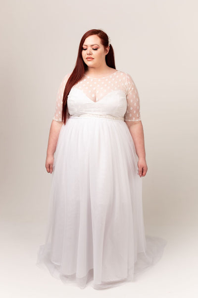 Linda Gown with English Net Skirt