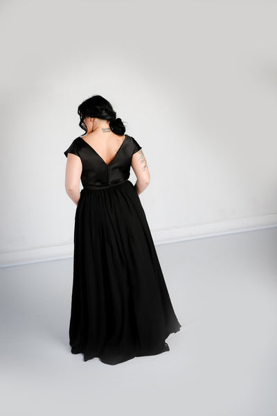 Nora Gown with Chiffon Skirt