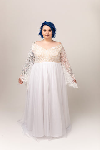 Stevie Gown with English Net Skirt