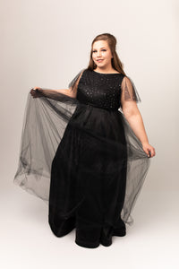 Twilight Gown with Tulle Skirt