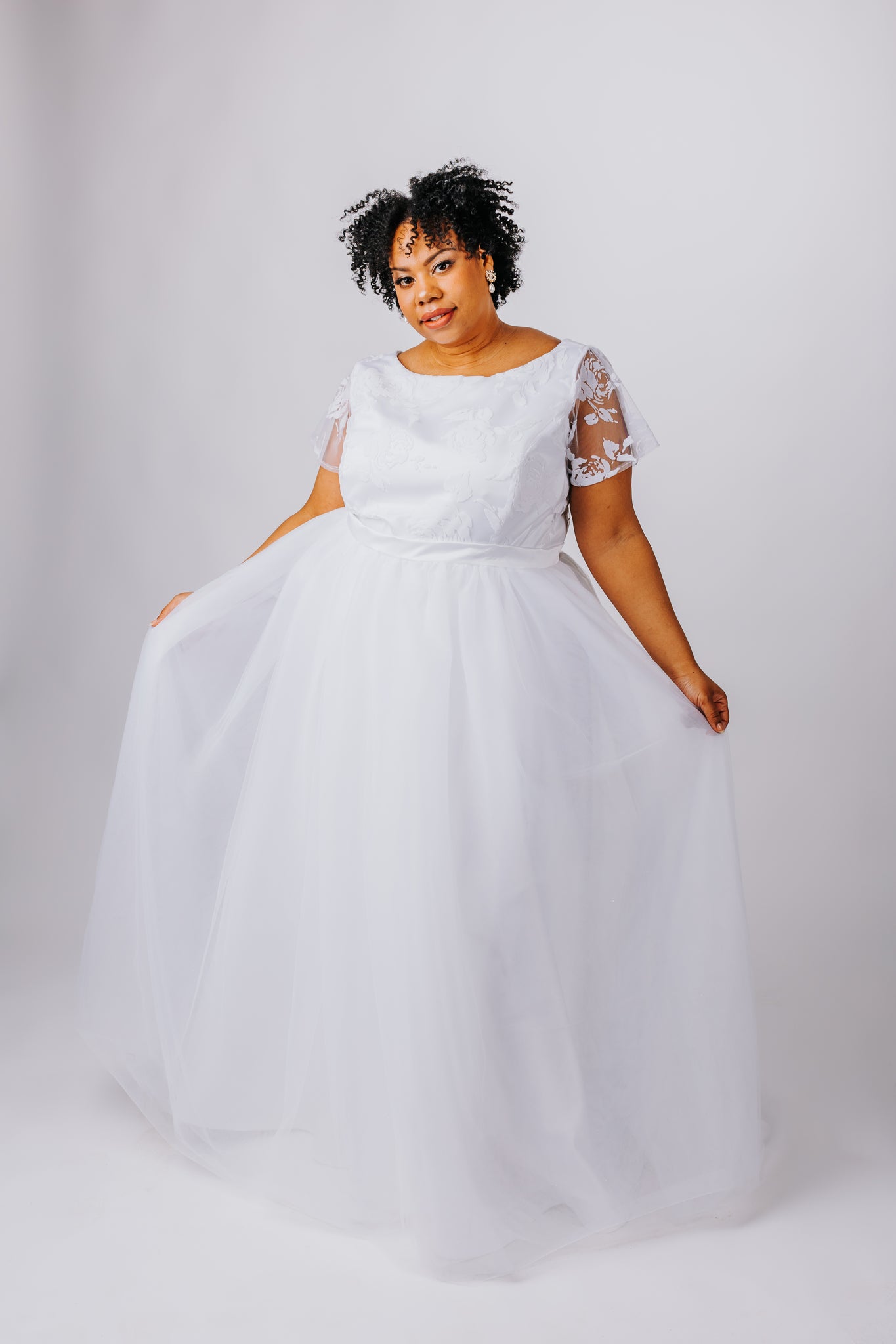 Vivi Gown with Soft Tulle Skirt