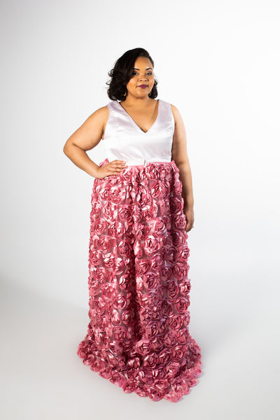 Maui Multi-way Rosette Gown
